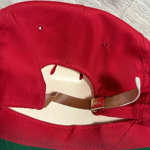 Vintage New Mexico Lobos Hat Strapback College Youngan Red Rope Cap - Picture 2 of 8